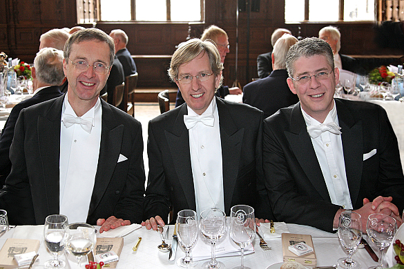Die drei Schaffer von 2011: Otto Lamotte, Dr. Ralph Geuther und Nils Herrmann (v.li.)