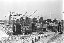 Die Baustelle hatte im Jahr 1944 immense Ausmaße