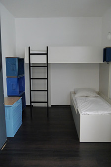 Zwei-Bett-Zimmer in der neuen Einrichtung