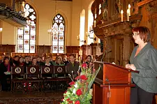 Bürgermeisterin Karoline Linnert während des Senatsempfangs