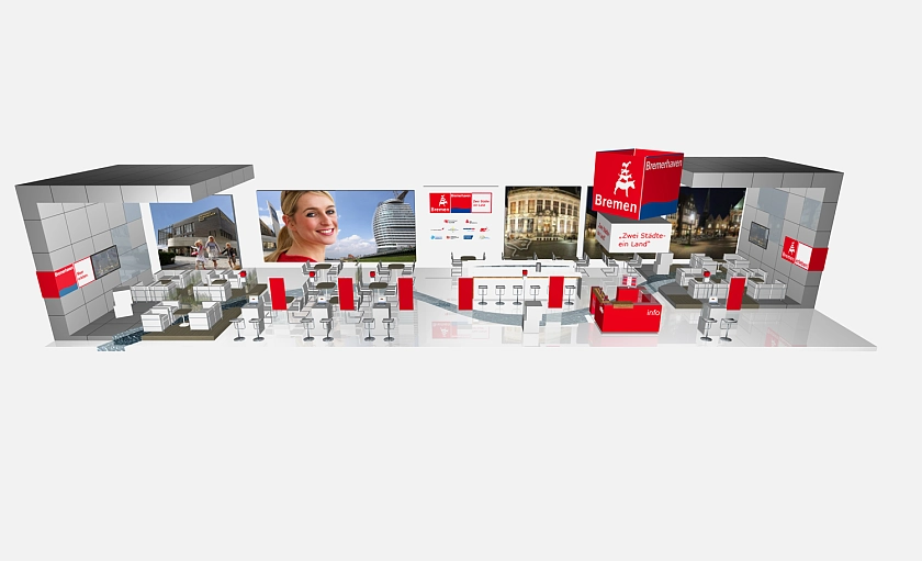 Der neue Messeauftritt für Bremen und Bremerhaven