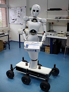 semproM-Roboter mit digitalem Produktgedächtnis  -  Foto: © DFKI 2010       