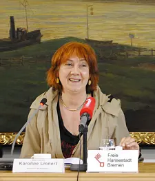 Finanzsenatorin Karoline Linnert