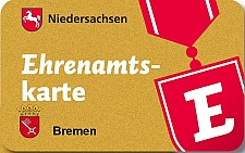 Mit der „Ehrenamtskarte“ bedanken sich die Länder Bremen und Niedersachsen für das Engagement der Freiwilligen