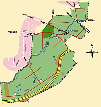 Karte Landschaftsschutzgebiet Rohrniederung