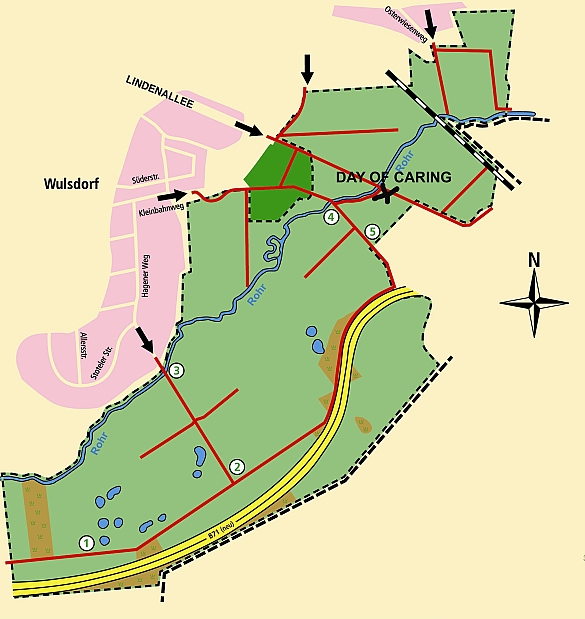 Karte Landschaftsschutzgebiet Rohrniederung
