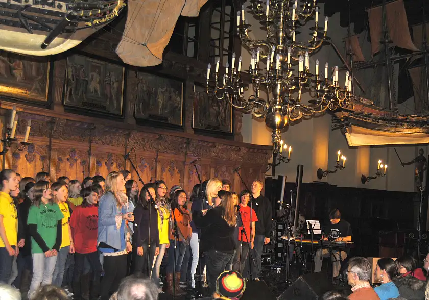 Obere Rathaushalle bei der Nacht der Jugend