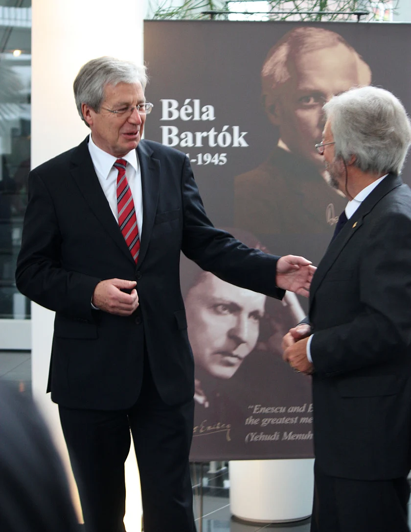 Bürgermeister Jens Böhrnsen und der Rektor des Hanse-Wissenschaftskolleg, Prof. Dr. Reto Weiler