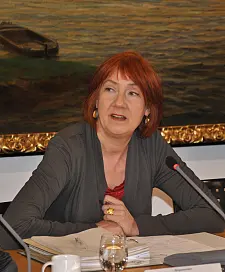 Finanzsenatorin Karoline Linnert