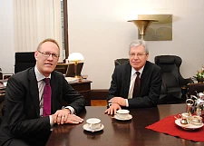 Gedankenaustausch im Bürgermeisterzimmer 