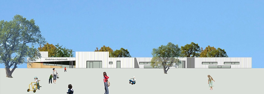 So soll es aussehen - Kinderhaus in der Bremer Airportstadt