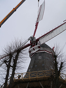 Die Bremer Wallmühle hat ihre Flügel wieder