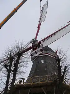 Die Bremer Wallmühle hat ihre Flügel wieder