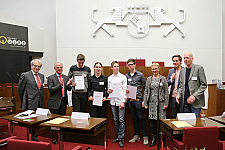 Die Finalisten im Landeswettbewerb Jugend debattiert in Bremen 2013 - Jahrgänge 10 bis 12 