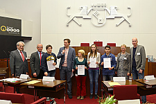 Die Finalisten im Landeswettbewerb Jugend debattiert in Bremen 2013 - Jahrgänge 8 bis 9  