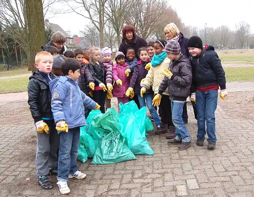 Die Gazellenklasse zeigt stolz die Ausbeute ihrer Aktion