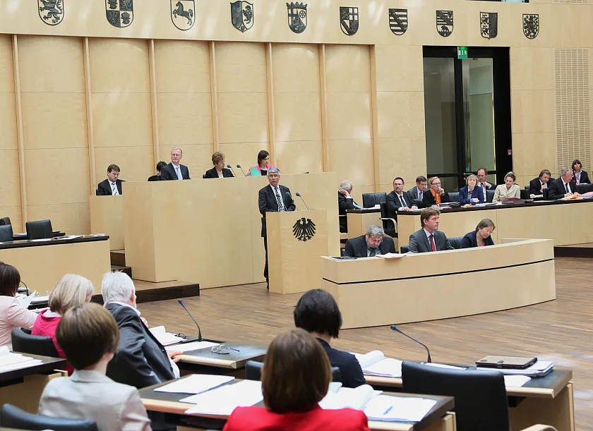 Am Rednerpult: Bremens Gesundheitssenator im Bundesrat