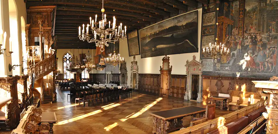 Blick in die Obere Rathaushalle