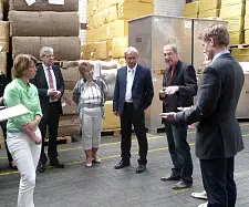 Betriebsbesichtigung der Roha-Arzneimittelwerke