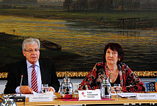 Bürgermeister Jens Böhrnsen und Bürgermeisterin Karoline Linnert