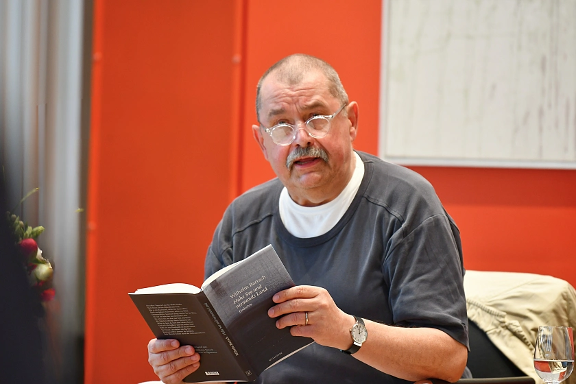 Literaturpreisträger Wilhelm Bartsch. 