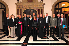 Deutsch-belarussische Delegation im Bremer Rathaus
