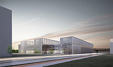 "Das Forschungs- und Entwicklungszentrum EcoMaT wird ab 2016 als Neubau in der Bremer Airport-Stadt rund 500 Expertinnen und Experten aus Wissenschaft und Technik Raum bieten"