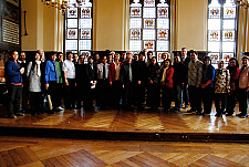 Gruppenfoto im Bremer Rathaus
