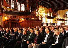 Neujahrsepfang in der Oberen Halle des Bremer Rathauses
