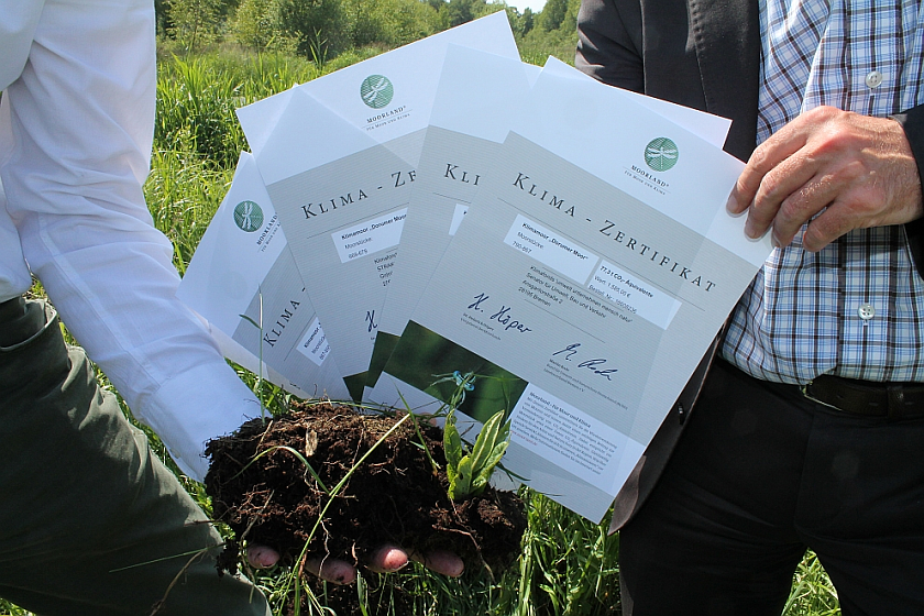 Mit 5.125 Euro aus der aktuellen Mittelvergabe unterstützt der Klimafonds der Bremer Umweltpartnerschaft die Wiedervernässung von Mooren in der Region.