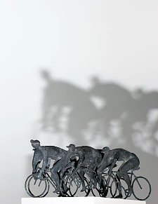 Gerhart Schreiter, Rennfahrer 1960, Bronze. Copyright: Gerhard-Marcks-Stiftung, Bremen, 2014