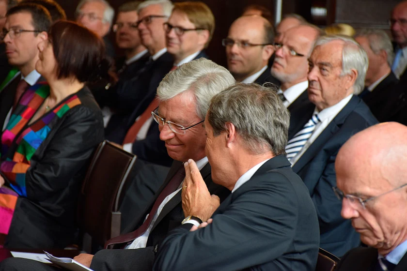 Vertrauensvolle Zusammenarbeit: Bürgermeister Jens Böhrnsen und BDA-Präsident Ingo Kramer