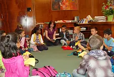 Die spannende Titanic-Geschichte kam bei der Gazellenklasse gut an