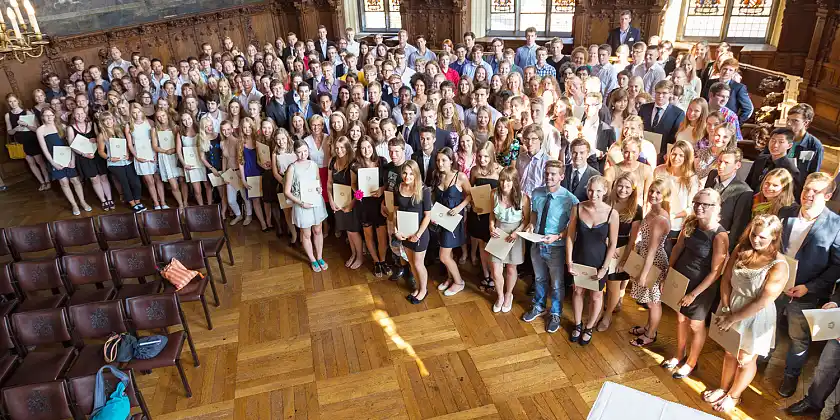 Bremens beste Abiturientinnen und Abiturienten 2014