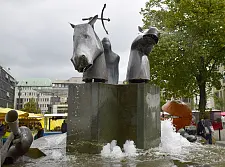 Neptunbrunnen auf dem Domshof