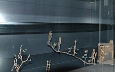 Ein Werk aus Bronze des Bremer Künstlers Amir Omerovic aus der Ausstellungsreihe