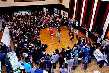 Die Nacht der Jugend - hier ein Foto von 2013 -  steht mit künstlerischen, musikalischen und sportlichen Beiträgen für eine bunte und respektvolle Gesellschaft