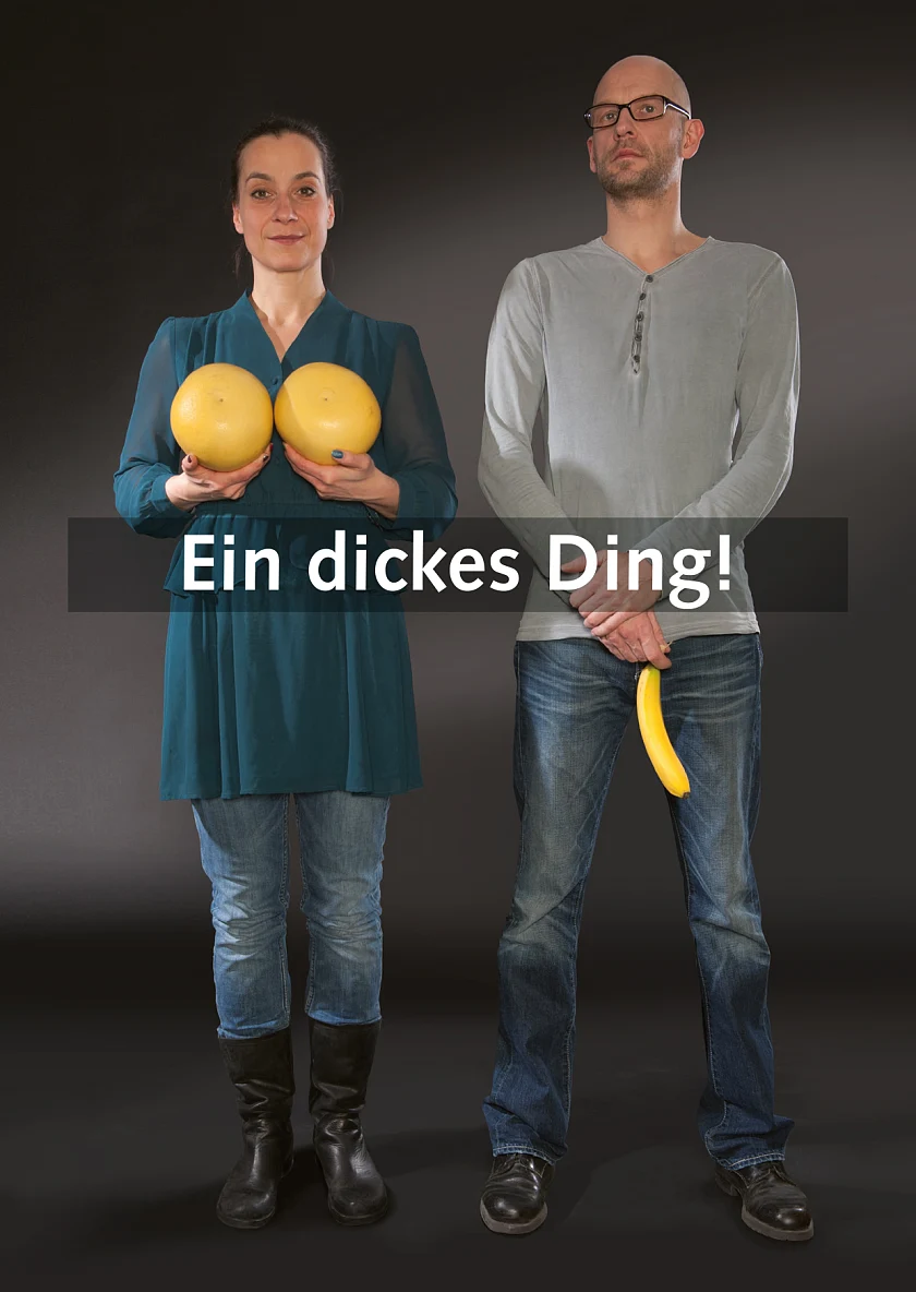 Ein dickes Ding: neue Postkarte der ZGF