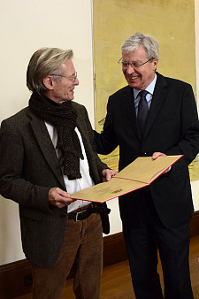 Robert Bücking (l.) und Jens Böhrnsen