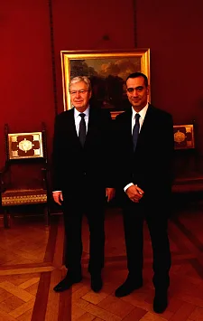 Bürgermeister Jens Böhrnsen und Generalkonsul Georgios Arnaoutis