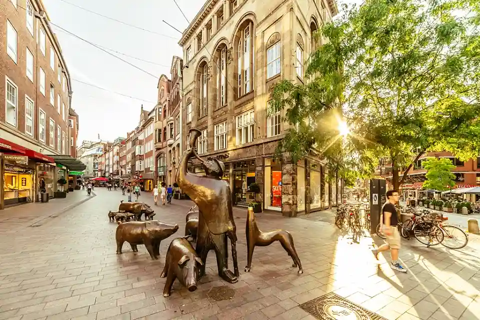 Sögestraße in der Bremer Innenstadt.  Foto: WFB Jonas Ginter