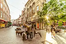 Sögestraße in der Bremer Innenstadt.  Foto: WFB Jonas Ginter