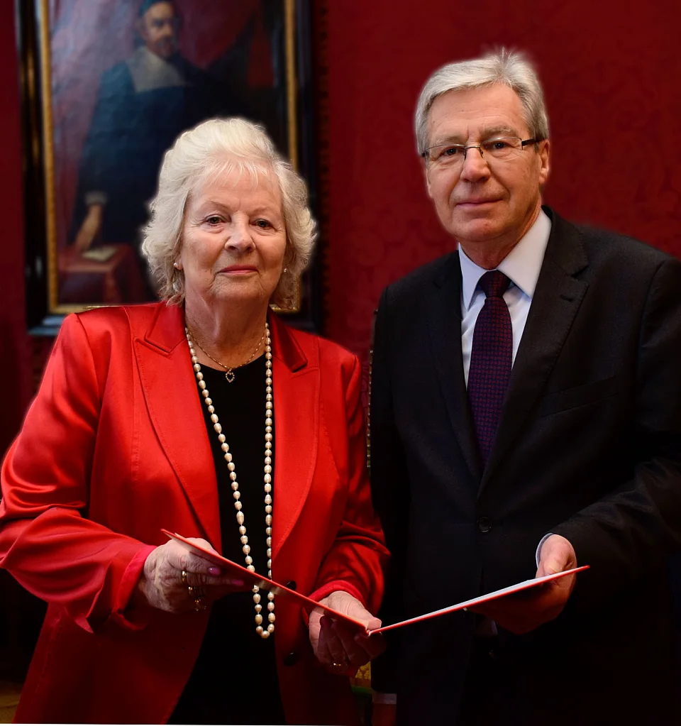 Honorarkonsulin Christa Fuchs und Bürgermeister Jens Böhrnsen