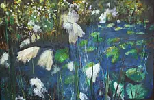  "Wollgras" der Künstlerin Christiane Doeker
