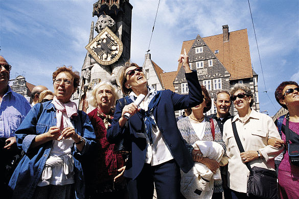 Steigende Zahlen: Immer mehr Gästen zeigt die Bremer Touristik-Zentrale die Sehenswürdigkeiten Bremens