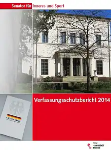 Titelseite Verfassungsschutzbericht 2014