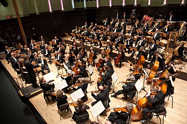 Orchesterprobe bei den Bremer Philharmonikern 