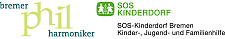 Logo Bremer Philharmoniker und SOS-Kinderdorf