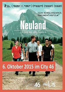 Das Plakat zum preisgekrönten Film "Neuland"