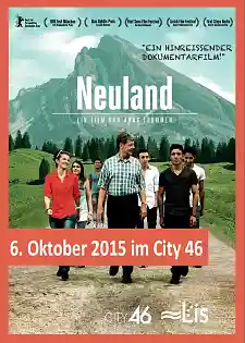 Das Plakat zum preisgekrönten Film "Neuland"